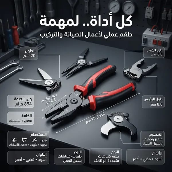 • زراديه متعدده الاستخدامات 5 في 1