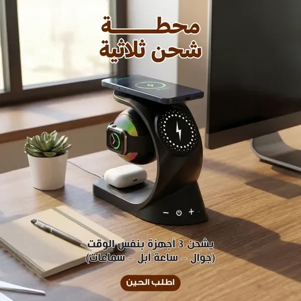 محطة شحن ثلاثية