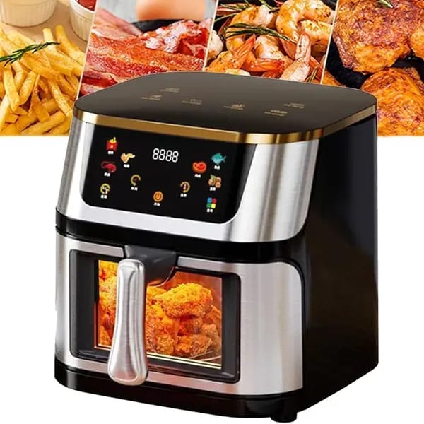 Air Fryer Denx 8 لتر بضمان عامين